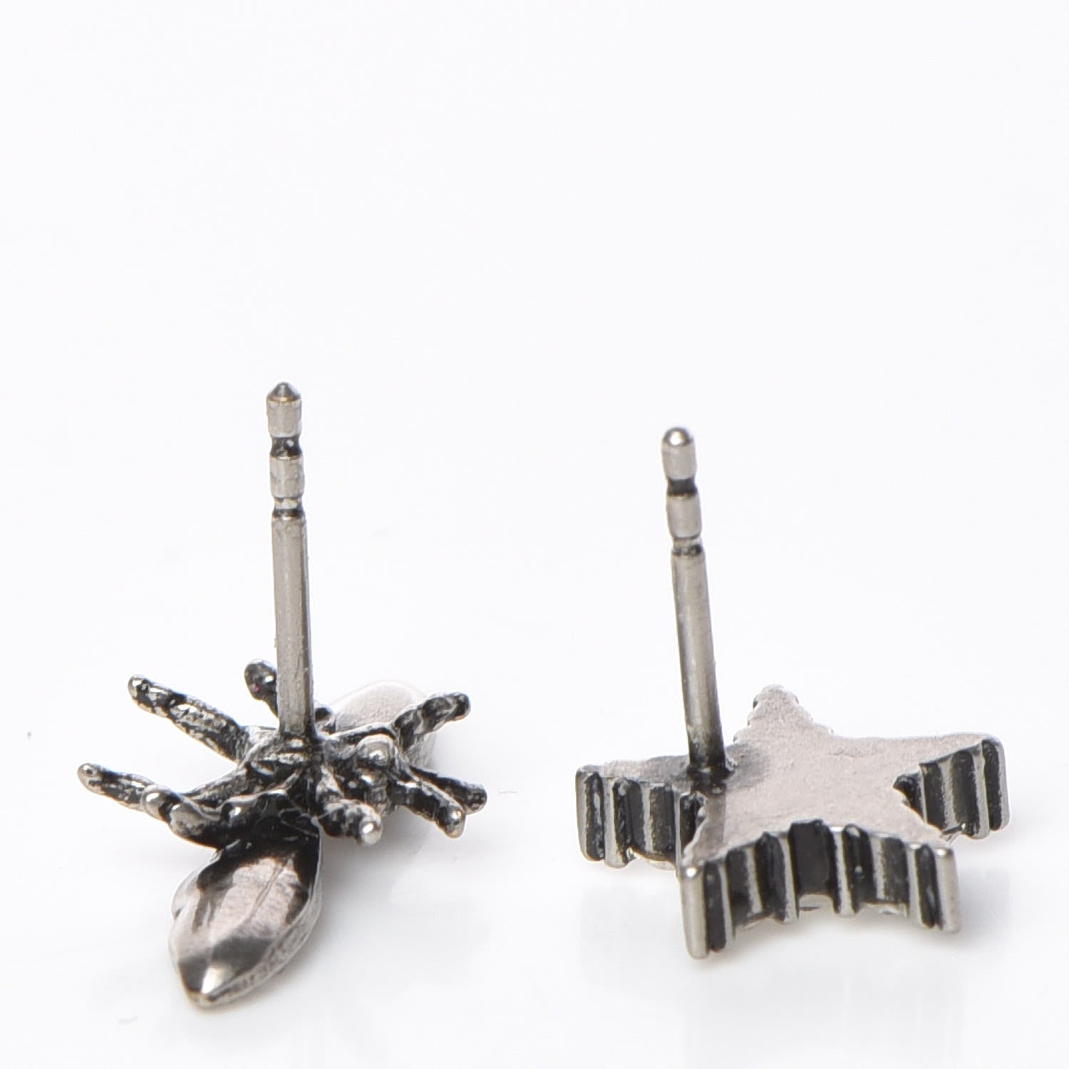 Christian Dior Palladium Crystal J'adior Earrings 4 of 5