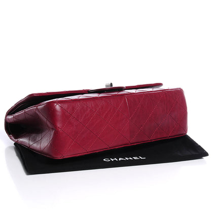 Chanel Aged Calfskin Quilted 2.55 Reissue 227 Flap Red 4 of 8
