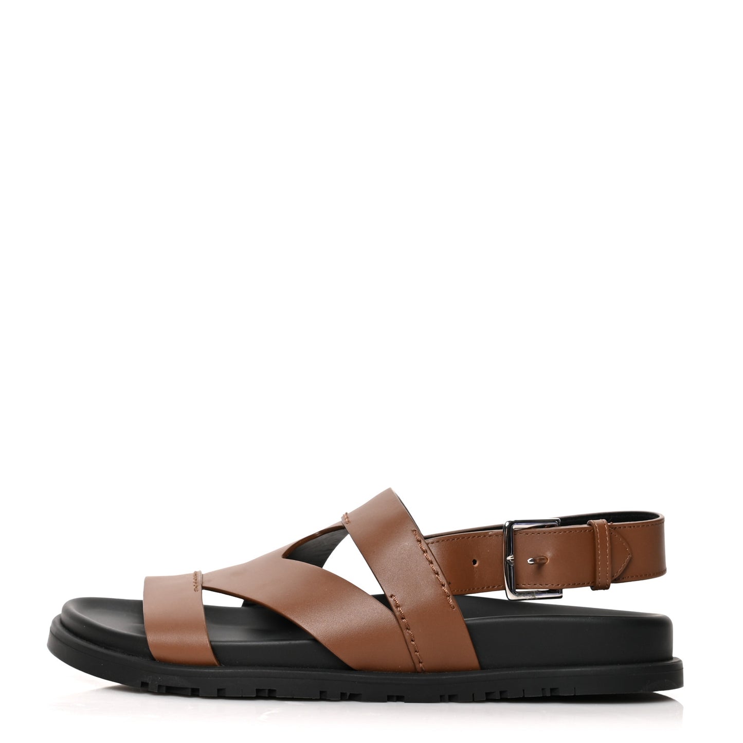 Calfskin Womens Delphes Sandals 41 Gold