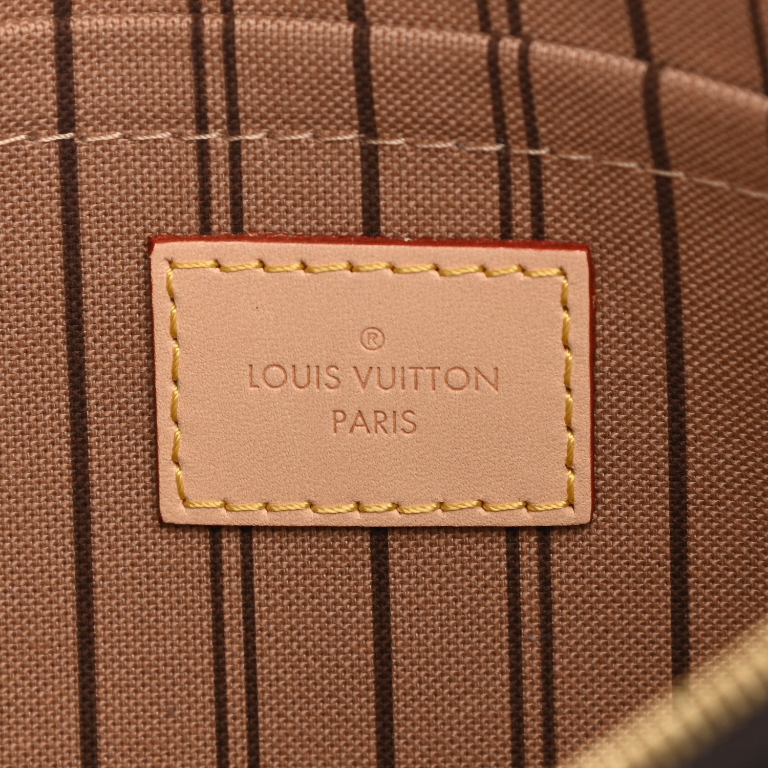 Louis Vuitton Monogram Neverfull MM GM Pochette 6 of 6