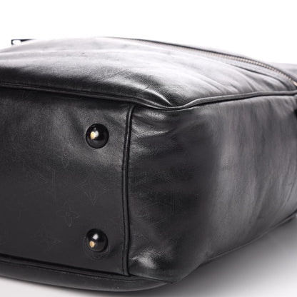 Louis Vuitton Calfskin Monogram Messenger Black 9 of 14
