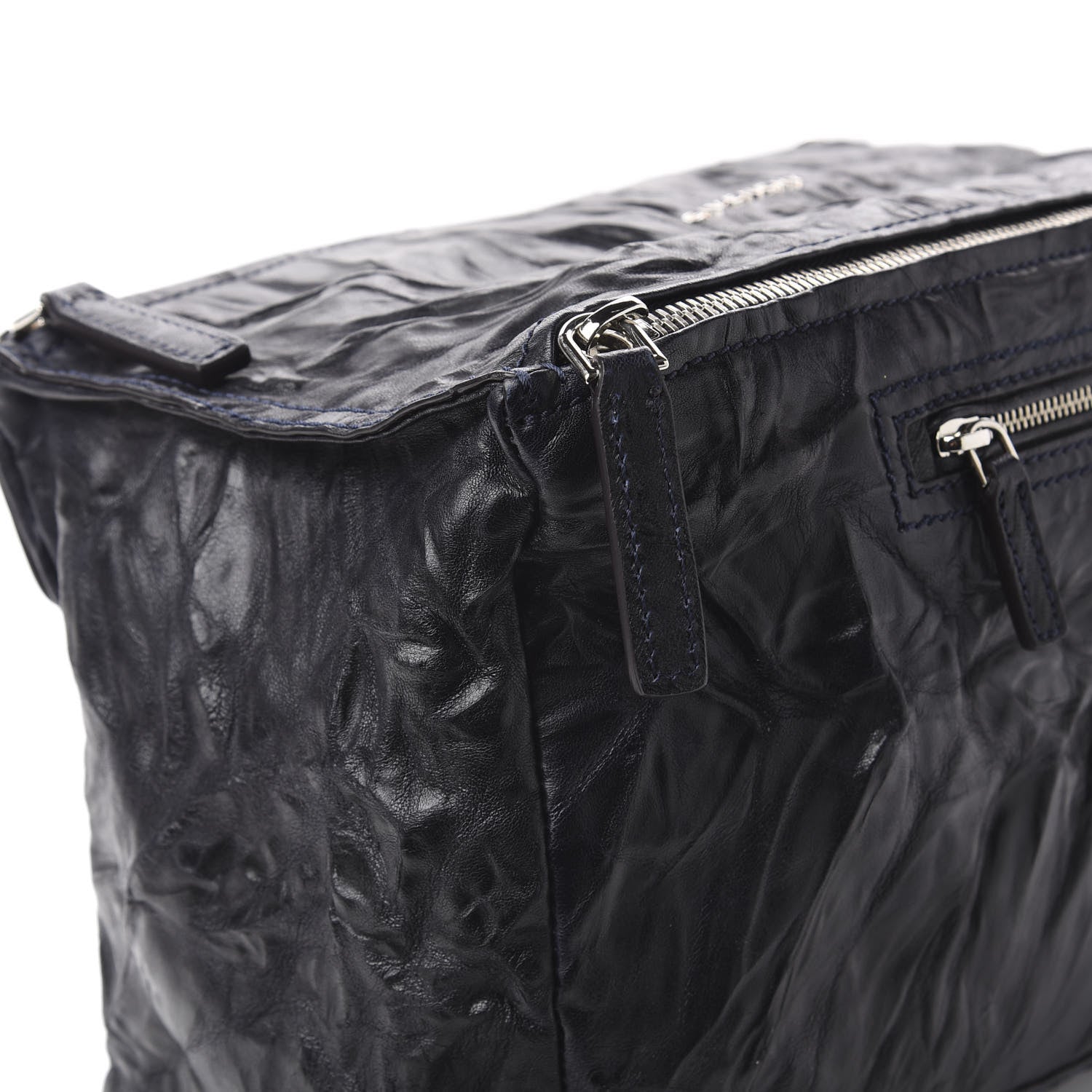 Givenchy Tumbled Sheepskin Medium Pandora Navy 6 of 9
