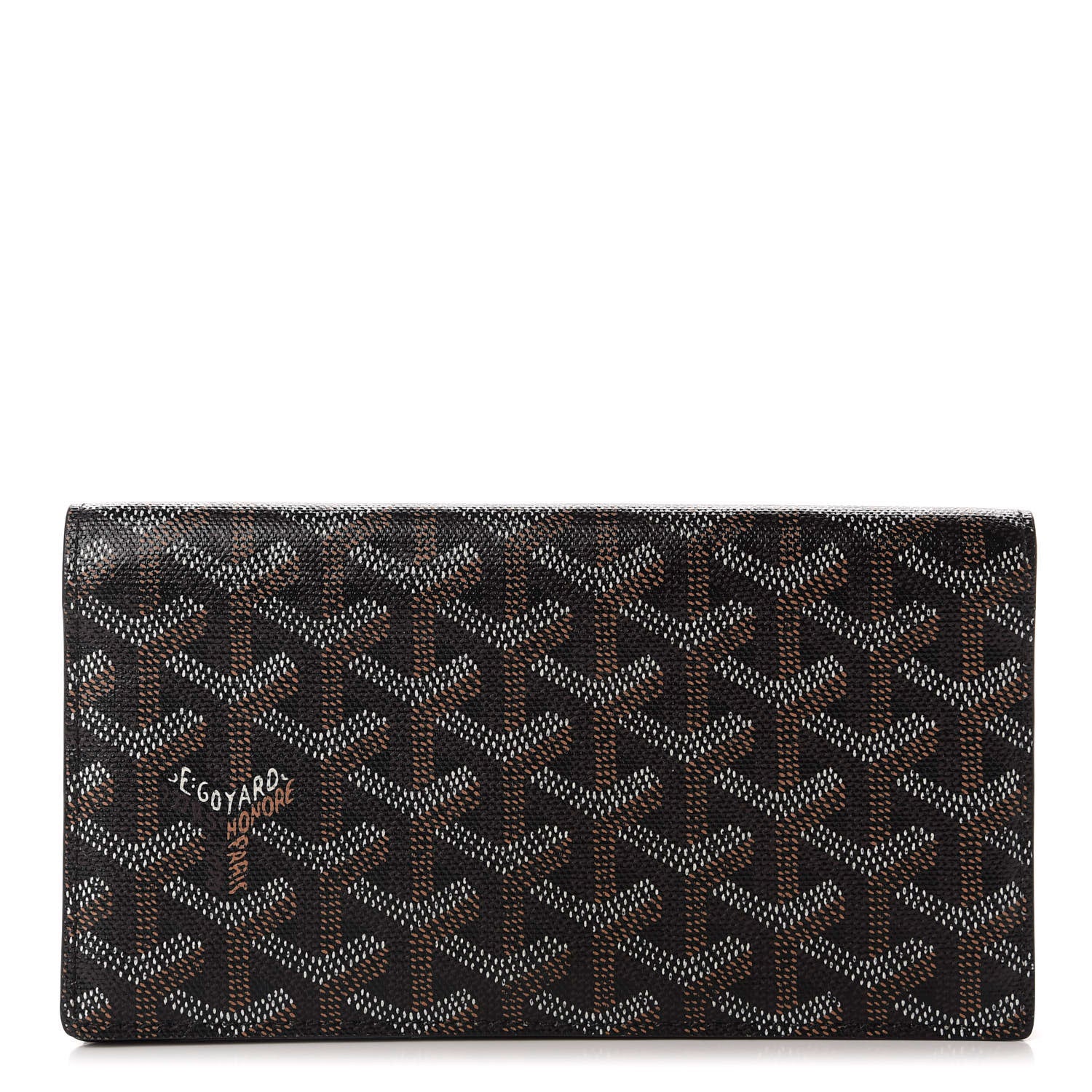 Goyard Goyardine Long Bi-Fold Wallet Black 1 of 9