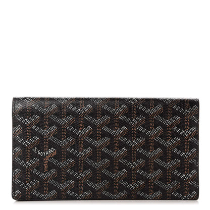 Goyard Goyardine Long Bi-Fold Wallet Black 1 of 9