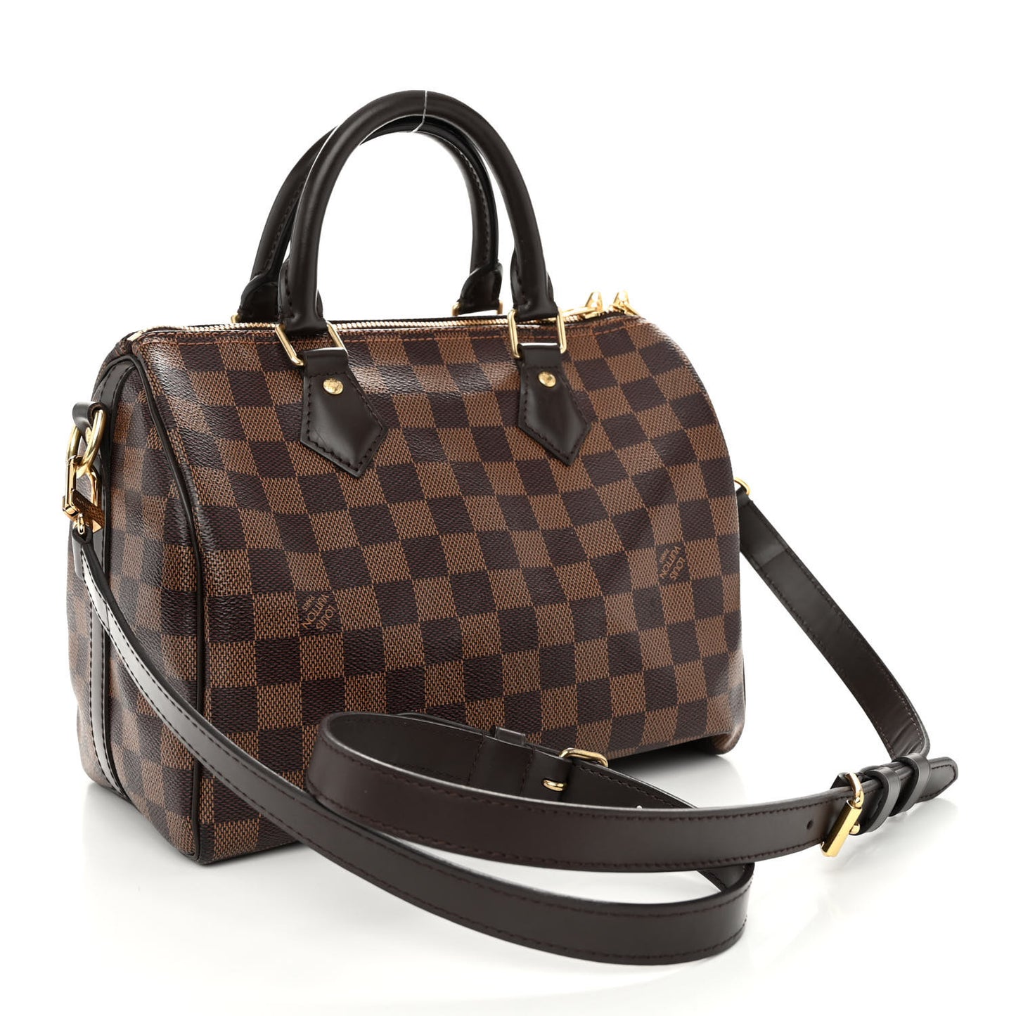 Damier Ebene Speedy Bandouliere 25