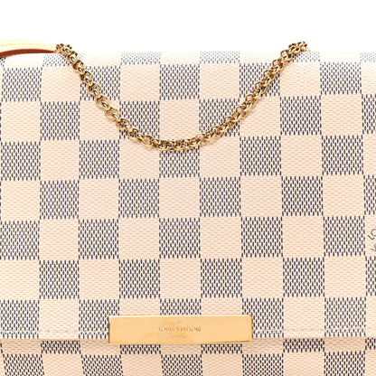 Louis Vuitton Damier Azur Favorite MM 8 of 10