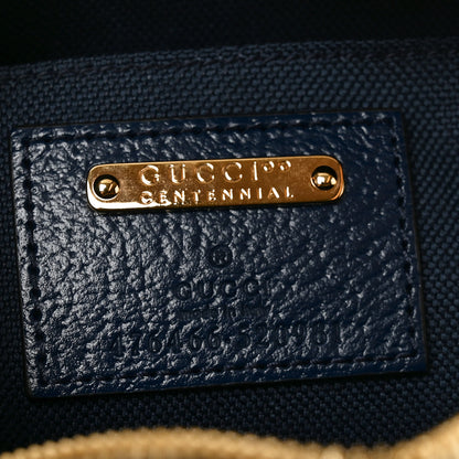 Gucci GG Supreme Kaleidoscope Calfskin Script Logo Gucci 100 Camera Bag Blue Orange Multicolor Blue Agata 6 of 10