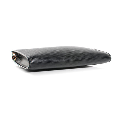 Louis Vuitton Epi Pochette Accessories 21 Black 4 of 7