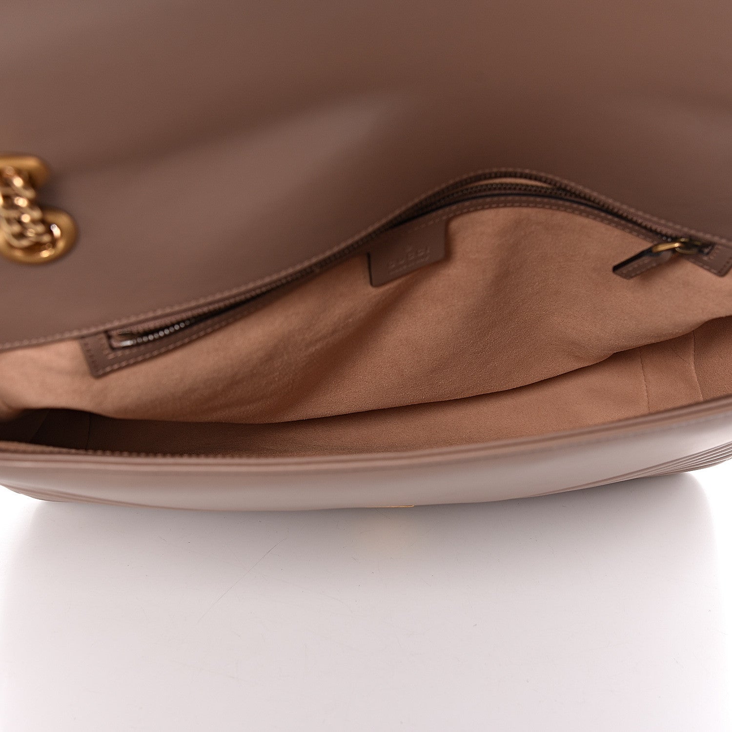 Gucci Calfskin Matelasse Large GG Marmont Shoulder Bag Porcelain Rose 5 of 10