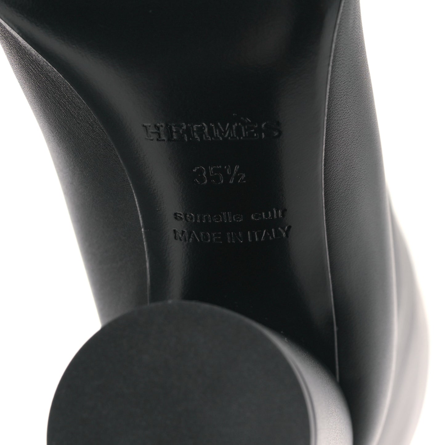 Calfskin Dressage Boots 35.5 Black