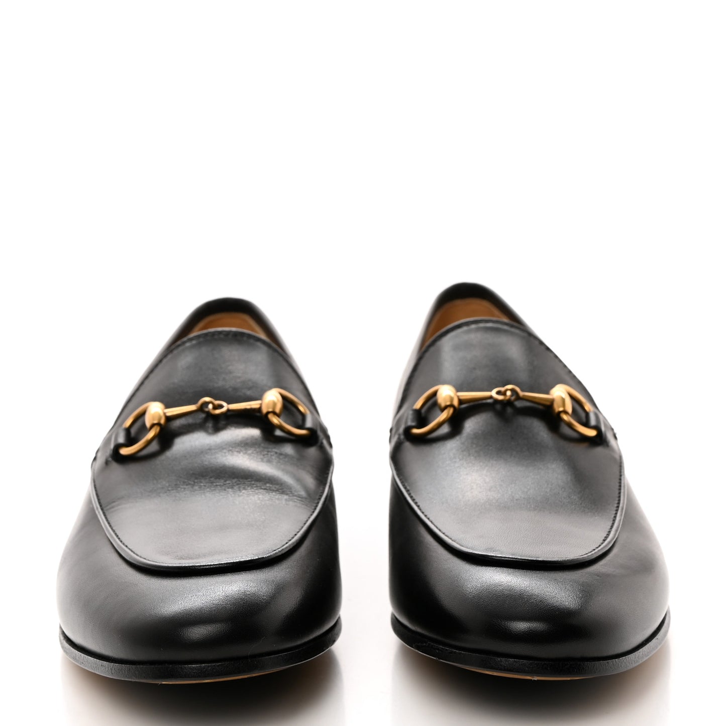 Calfskin Womens Jordaan Loafers 37.5 Black