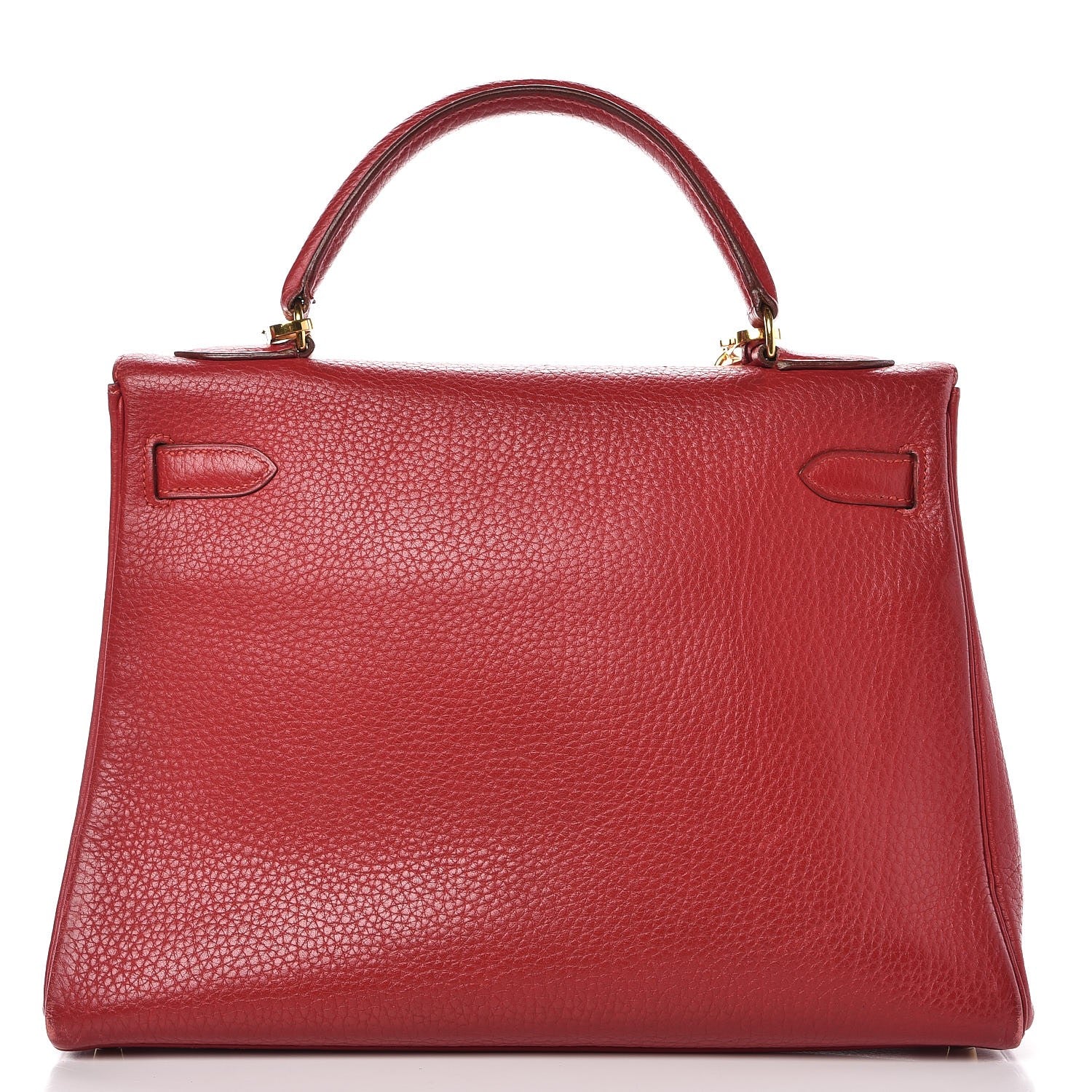 Hermes Taurillon Clemence Retourne Kelly 32 Rouge 4 of 41