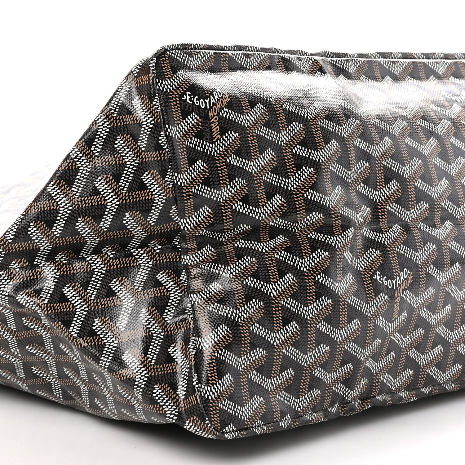 Goyard Goyardine Saint Louis GM Black Gold 10 of 11