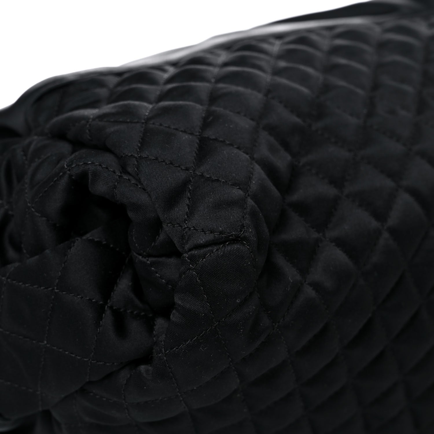 Chanel Satin Melrose Hobo Black 8 of 10