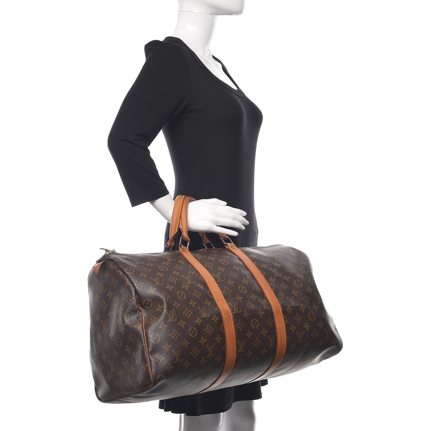 Louis Vuitton Monogram Keepall 50 2 of 19
