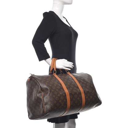 Louis Vuitton Monogram Keepall 50 2 of 19