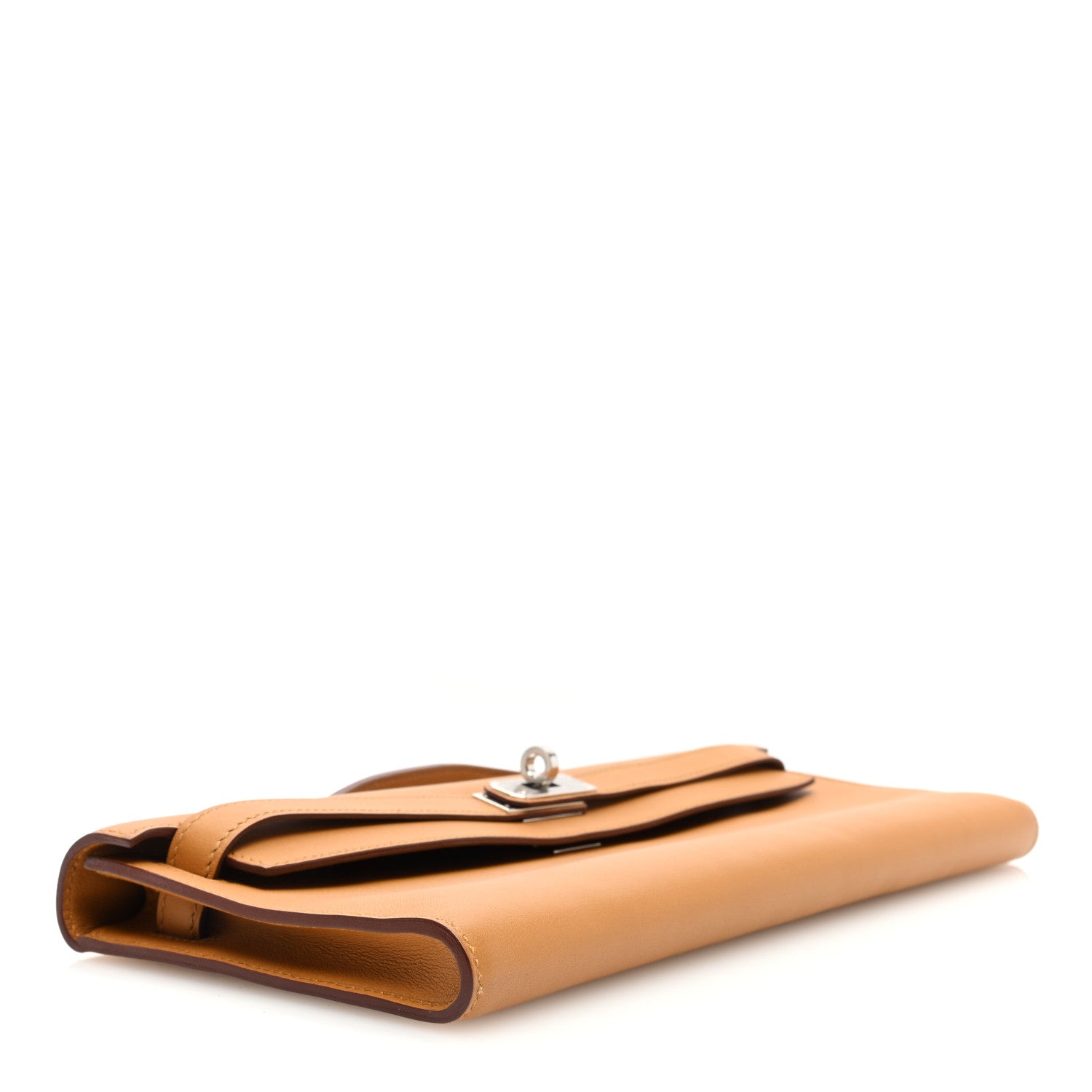 Hermes Swift Kelly Cut Clutch Pochette Sesame 4 of 9