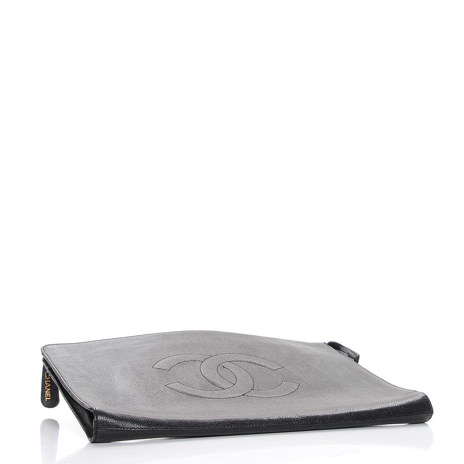 Chanel Caviar Timeless Portfolio Black 4 of 12