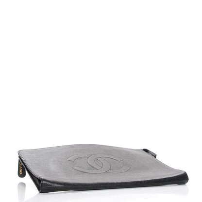 Chanel Caviar Timeless Portfolio Black 4 of 12
