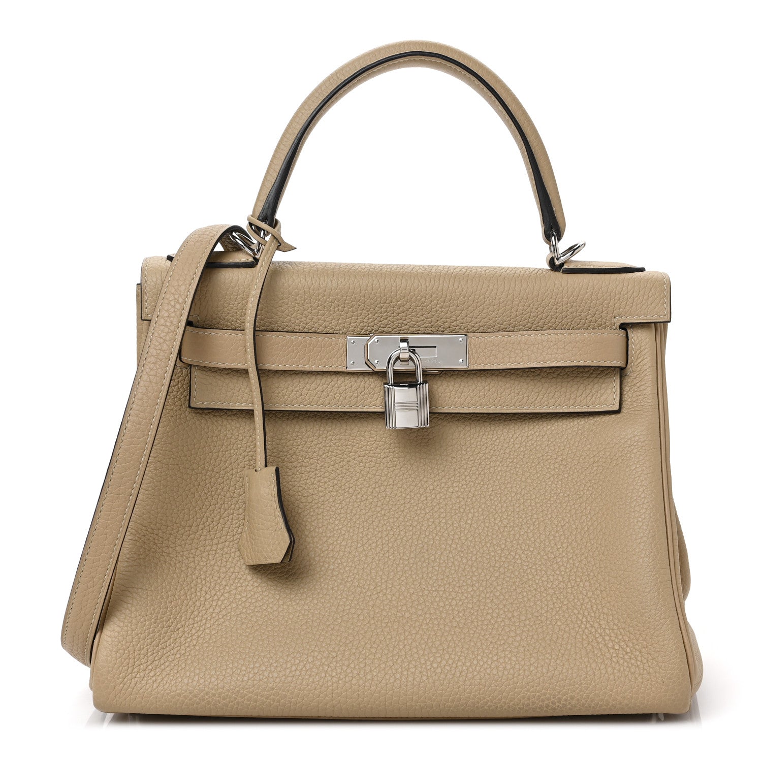 Hermes Taurillon Clemence Kelly Retourne 28 Trench 1 of 9