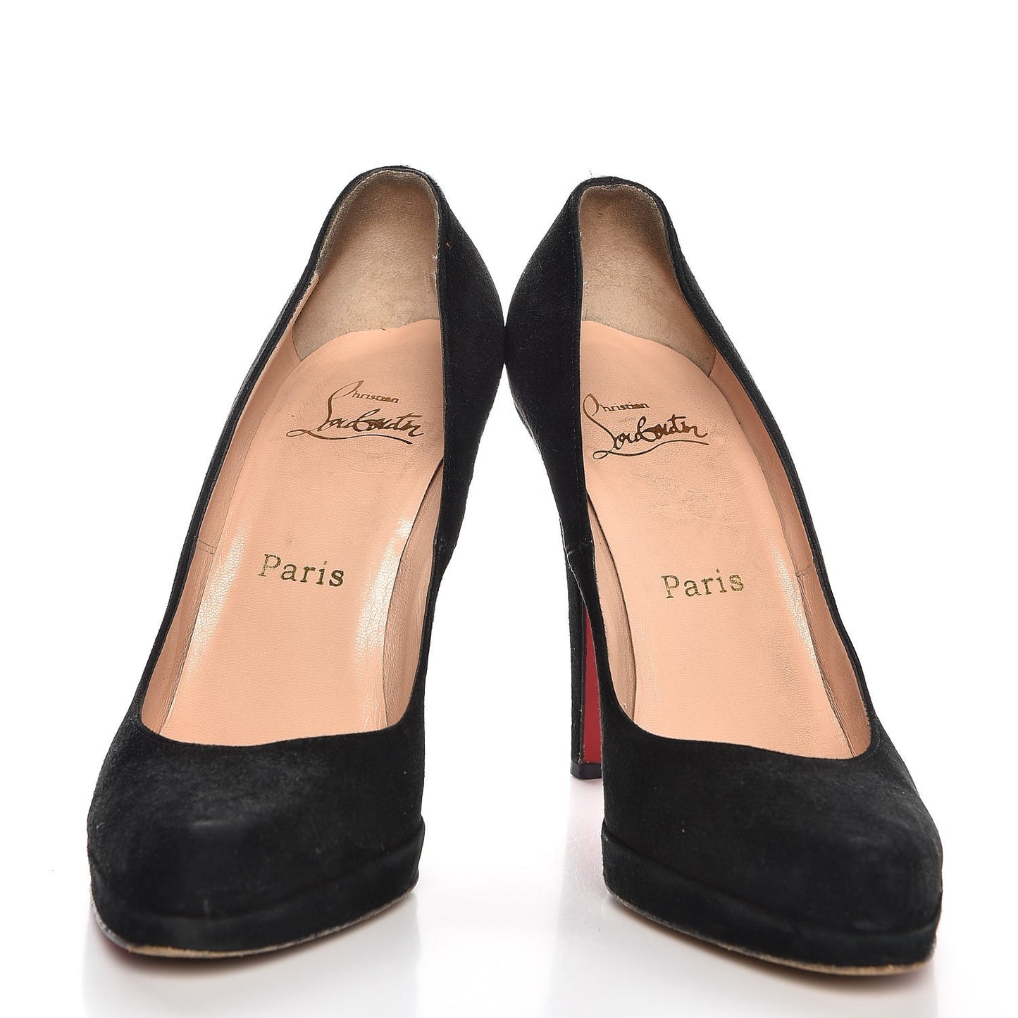 Suede Pumps 38.5 Black