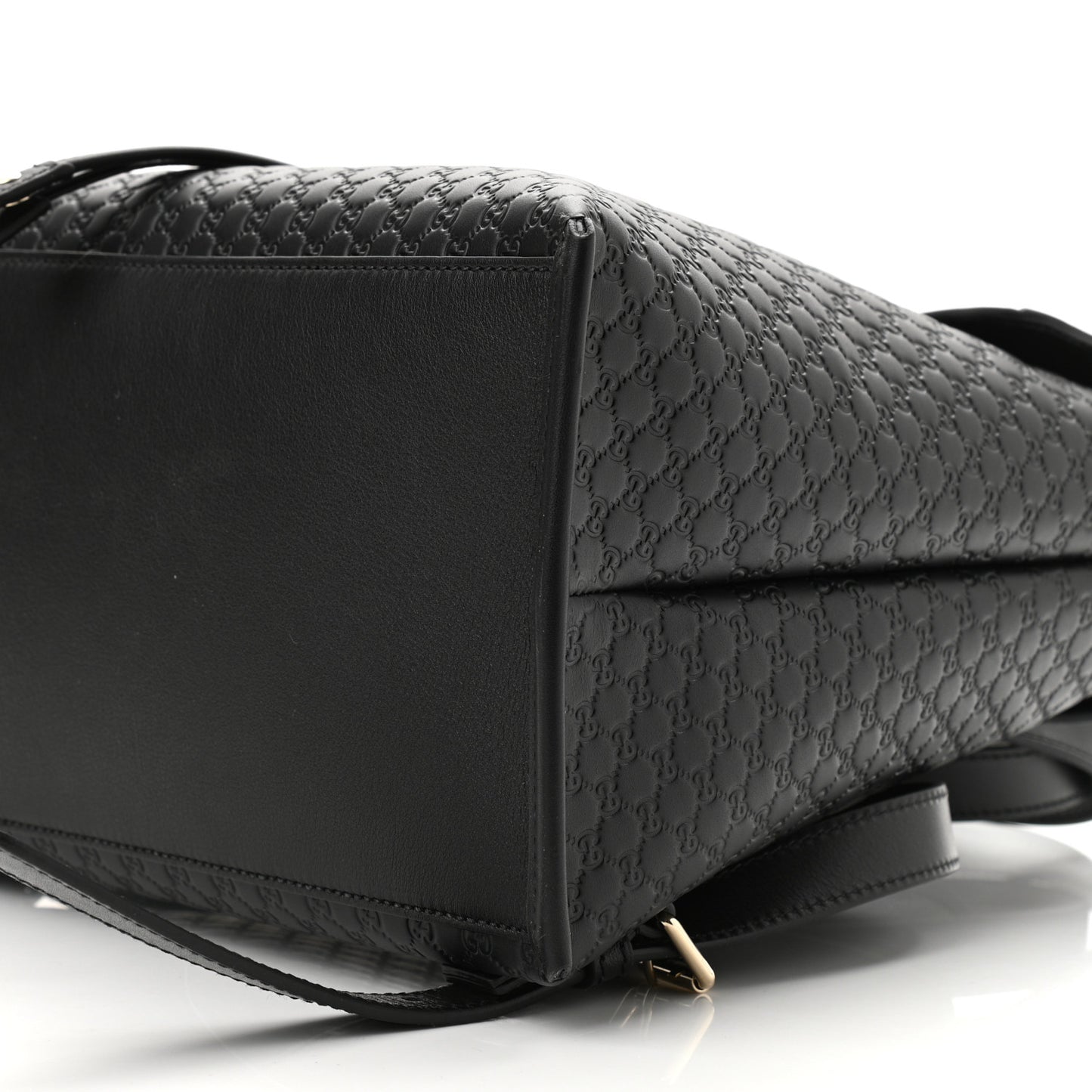 Microguccissima Drawstring Backpack Black