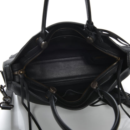 Balenciaga Veau Grana Blackout Hardware Perforated S City Black 5 of 7