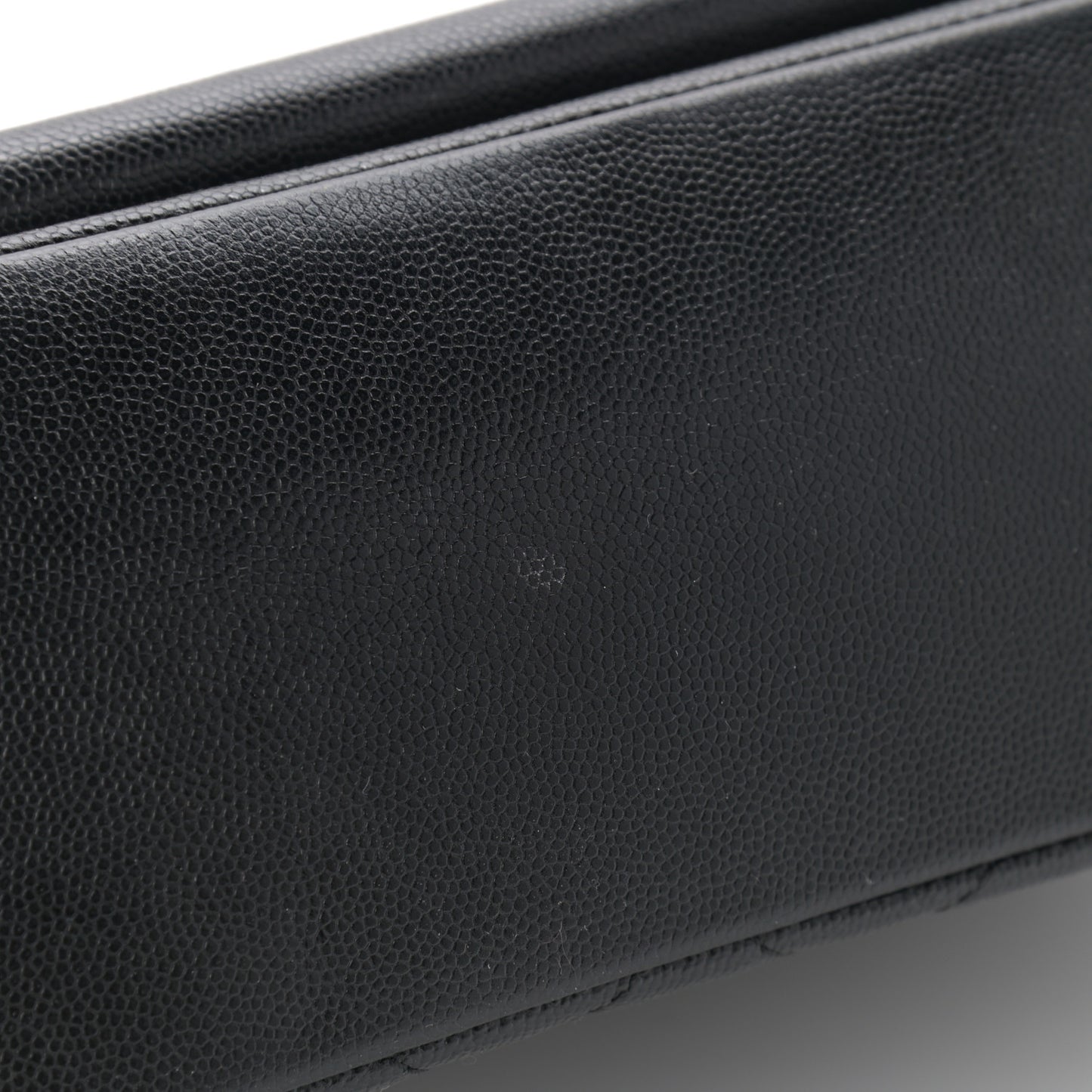 Caviar Quilted Large Business Affinity Flap Black