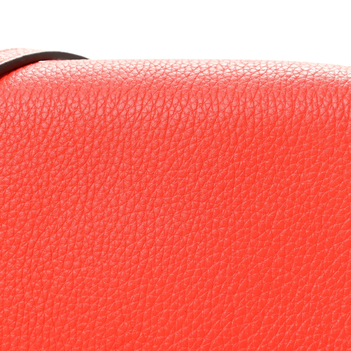 Calfskin Small Margot Top Handle Satchel Candy Apple Red