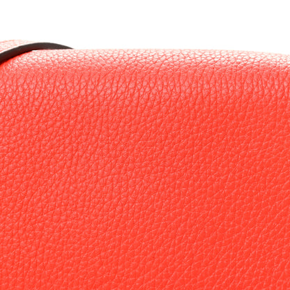 Salvatore Ferragamo Calfskin Small Margot Top Handle Satchel Candy Apple Red 7 of 9