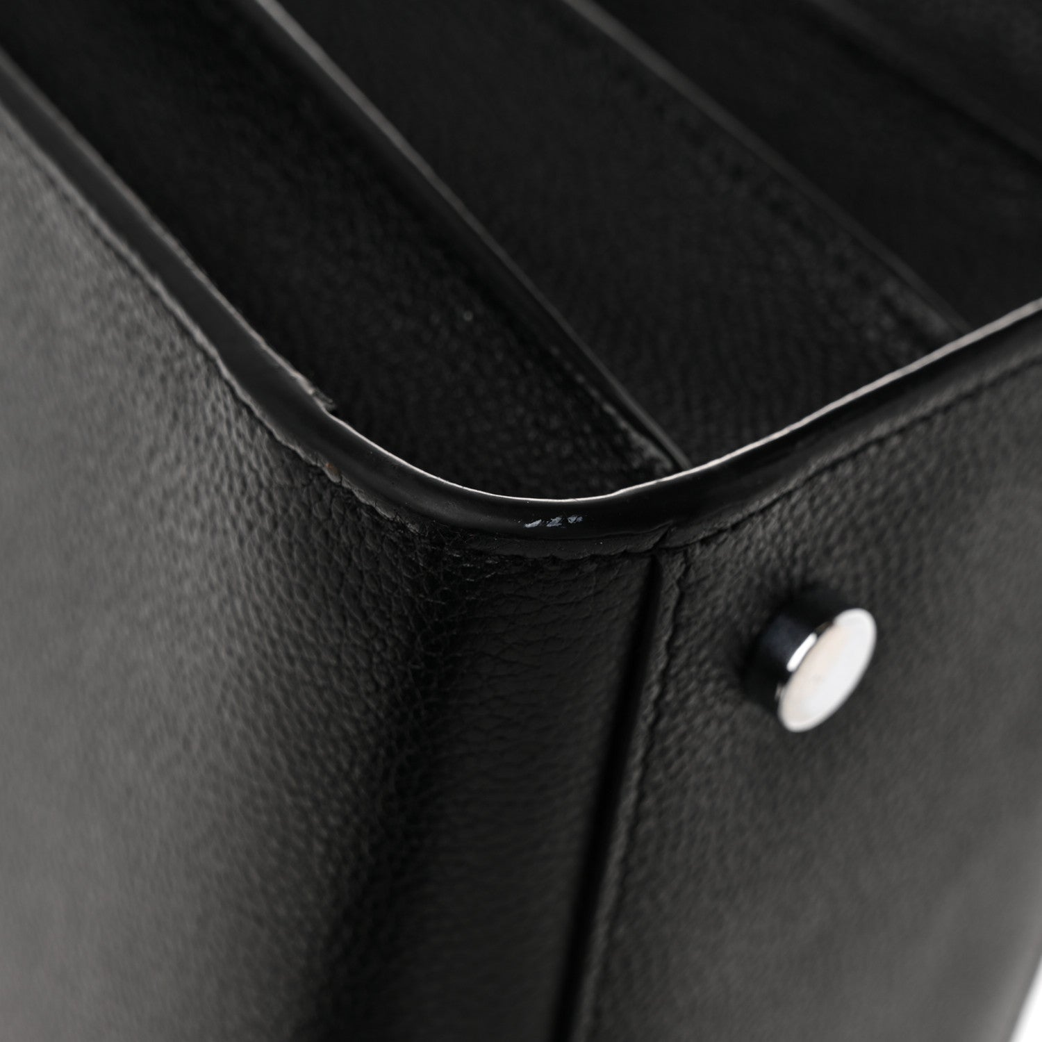 Saint Laurent Grained Calfskin Baby Sac De Jour Black 14 of 15