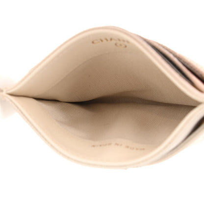 Chanel Caviar Quilted Vintage Mademoiselle Card Holder White 4 of 8