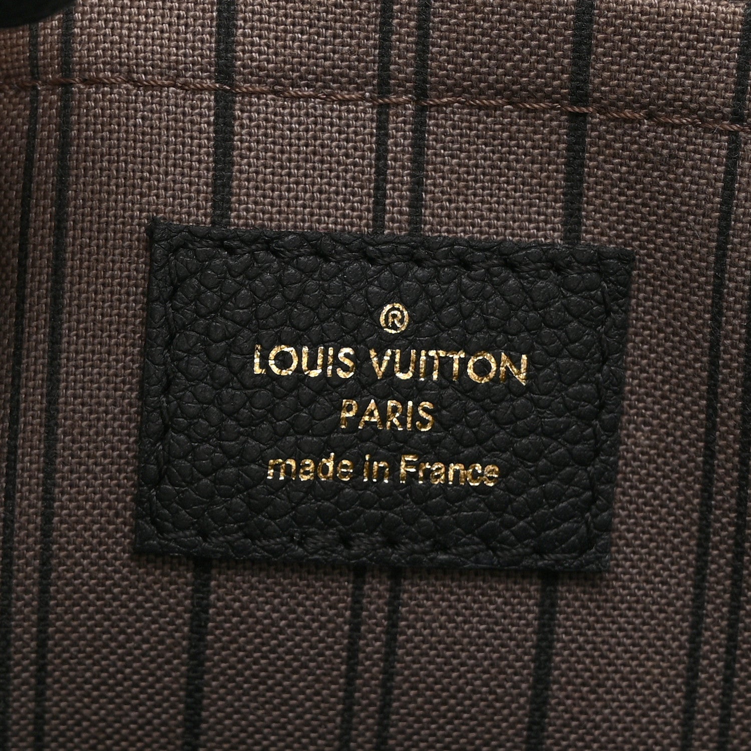 Louis Vuitton Empreinte Montaigne BB Black 6 of 10