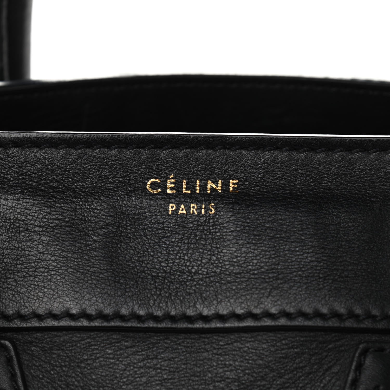 Celine Smooth Calfskin Mini Luggage Black 6 of 16