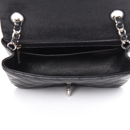 Chanel Caviar Quilted Mini Rectangular Flap Black 6 of 11