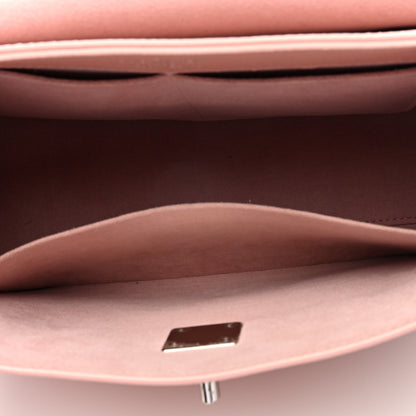 Louis Vuitton Soft Calfskin Lockme Ever Rose Ballet White Maito Black 5 of 9