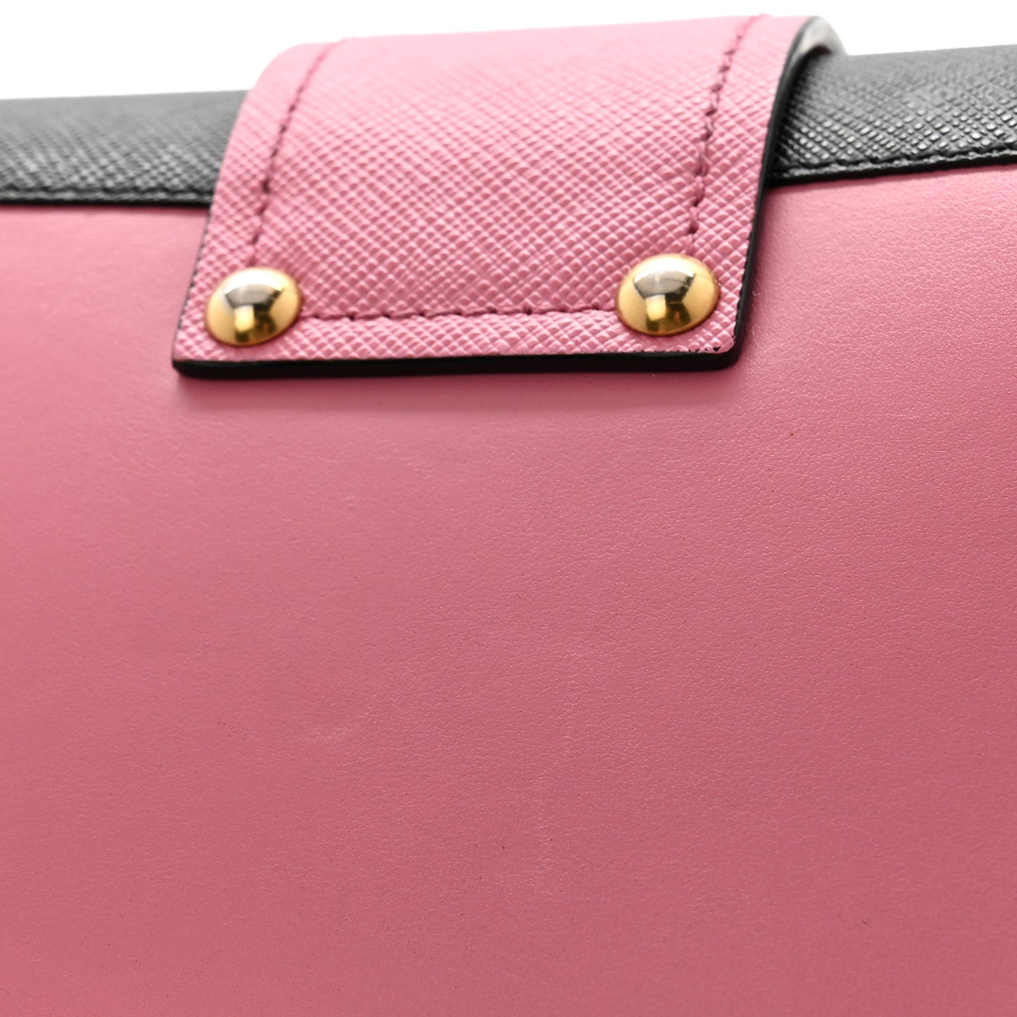 City Calf Saffiano Astrology Cahier Bag Fuxia Black