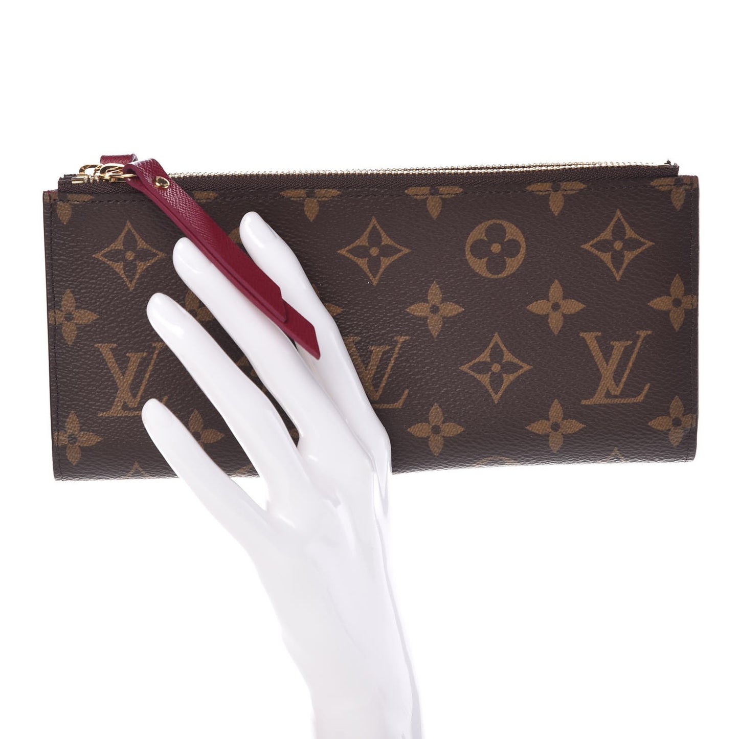 Monogram Adele Wallet Fuchsia