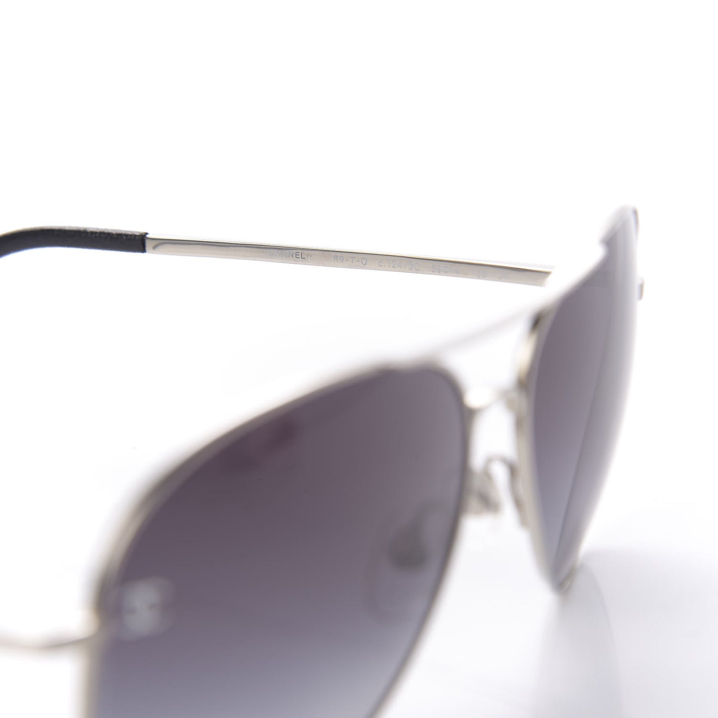 Metal Aviator CC Sunglasses 4189 T-Q Silver