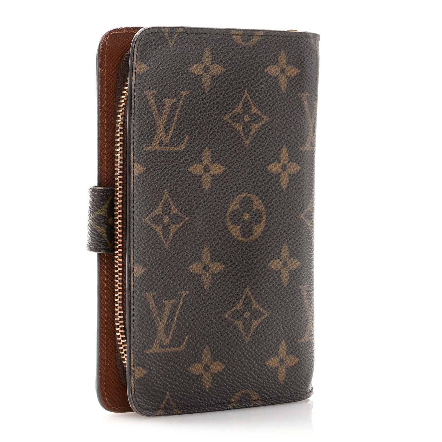 Louis Vuitton Monogram Porte Papier Zippe Wallet 3 of 11