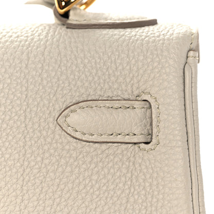 Hermes Togo Kelly Retourne 25 Beton 12 of 38