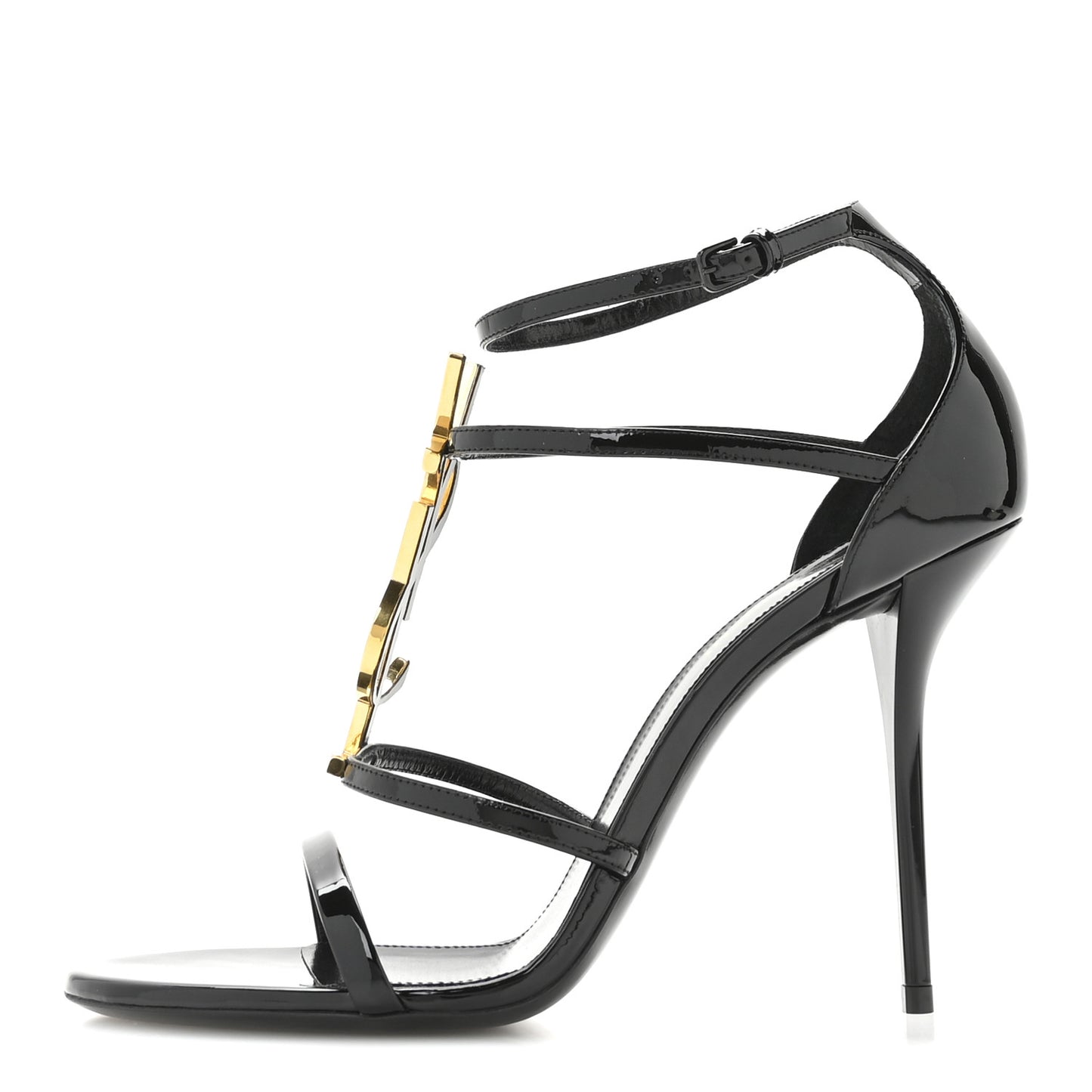 Patent Cassandra 100 Sandals 40.5 Black