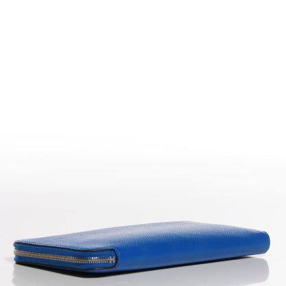 Hermes Epsom Silk'In Wallet Mykonos 4 of 9