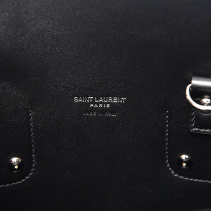 Saint Laurent Grained Calfskin Small Sac De Jour Black 7 of 11