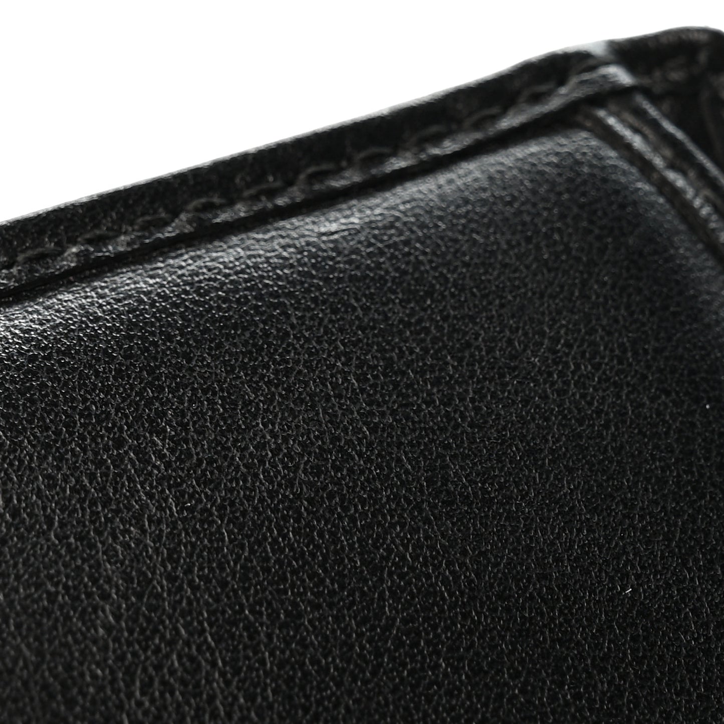 Calfskin Matelasse GG Marmont Card Case Wallet Black