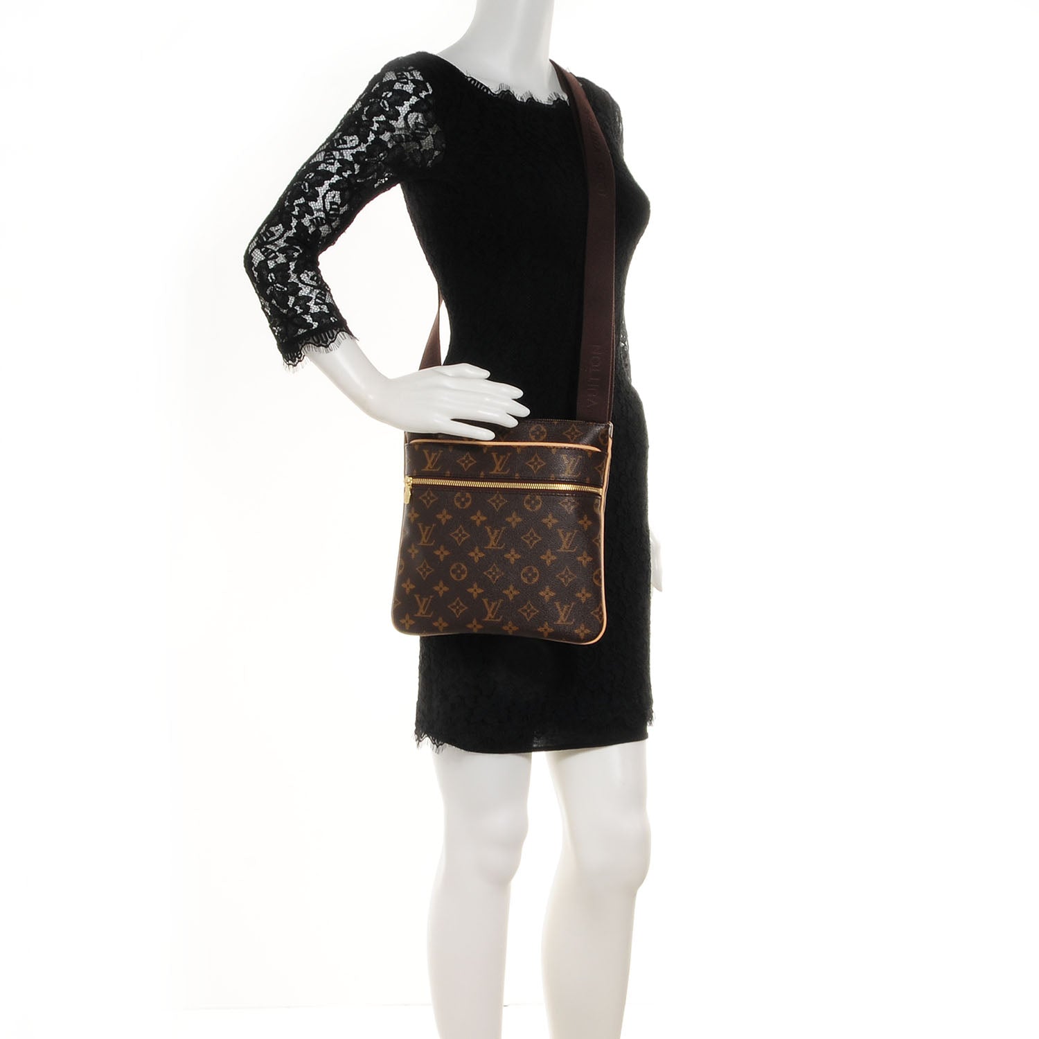 Louis Vuitton Monogram Pochette Valmy 2 of 7