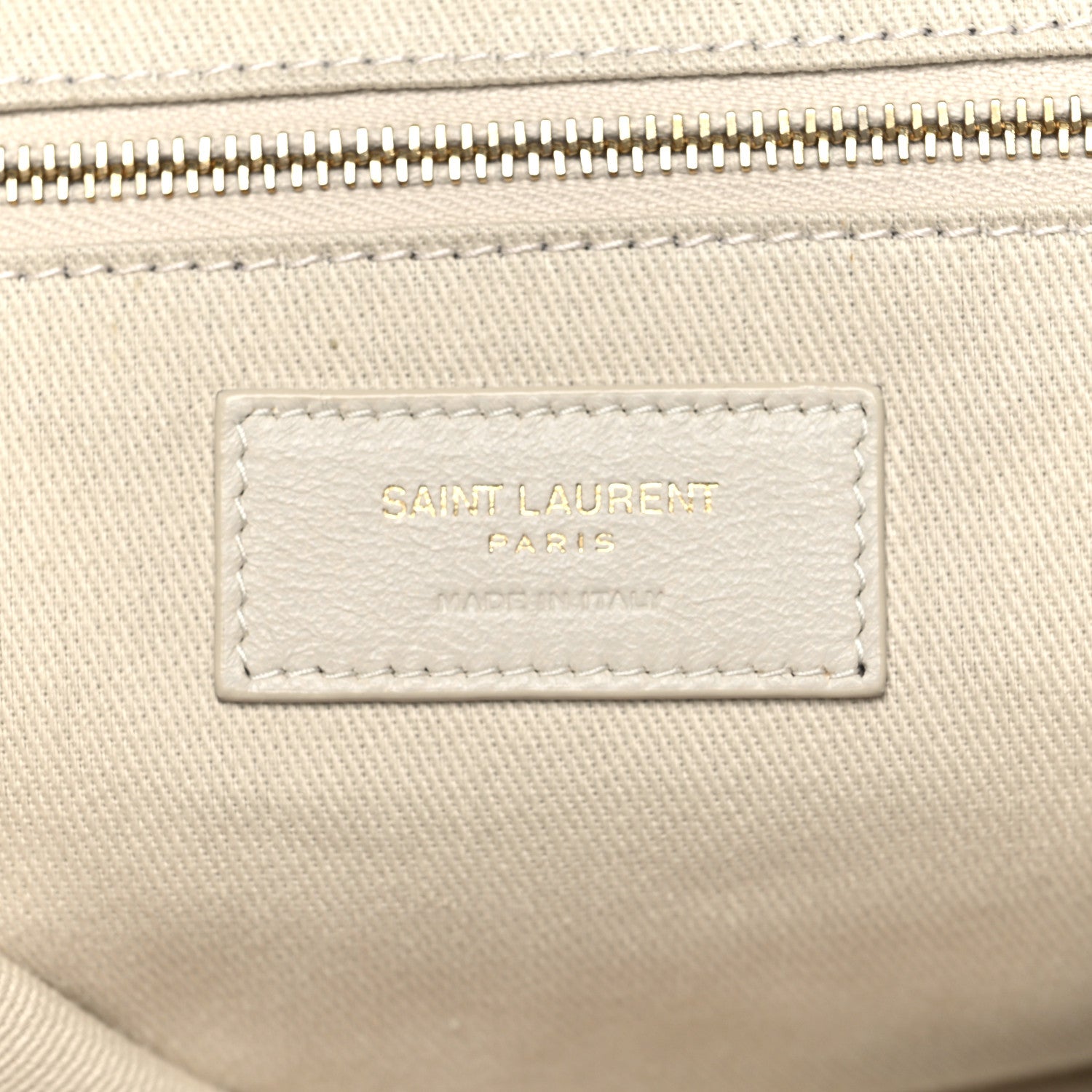 Saint Laurent Terrycloth Summer Print Matelasse Backpack Poudre White Multicolor 6 of 10