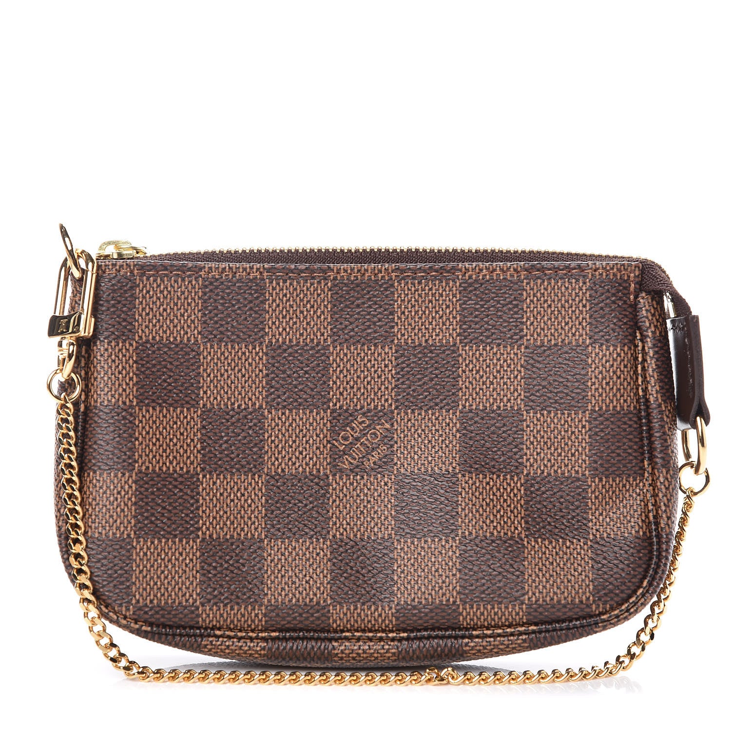Louis Vuitton Damier Ebene Mini Pochette Accessories 1 of 10