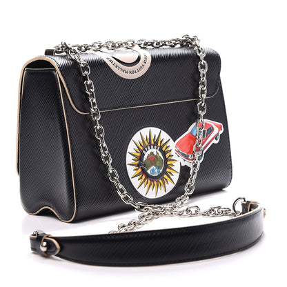 Louis Vuitton Epi World Tour Twist MM Black 4 of 12