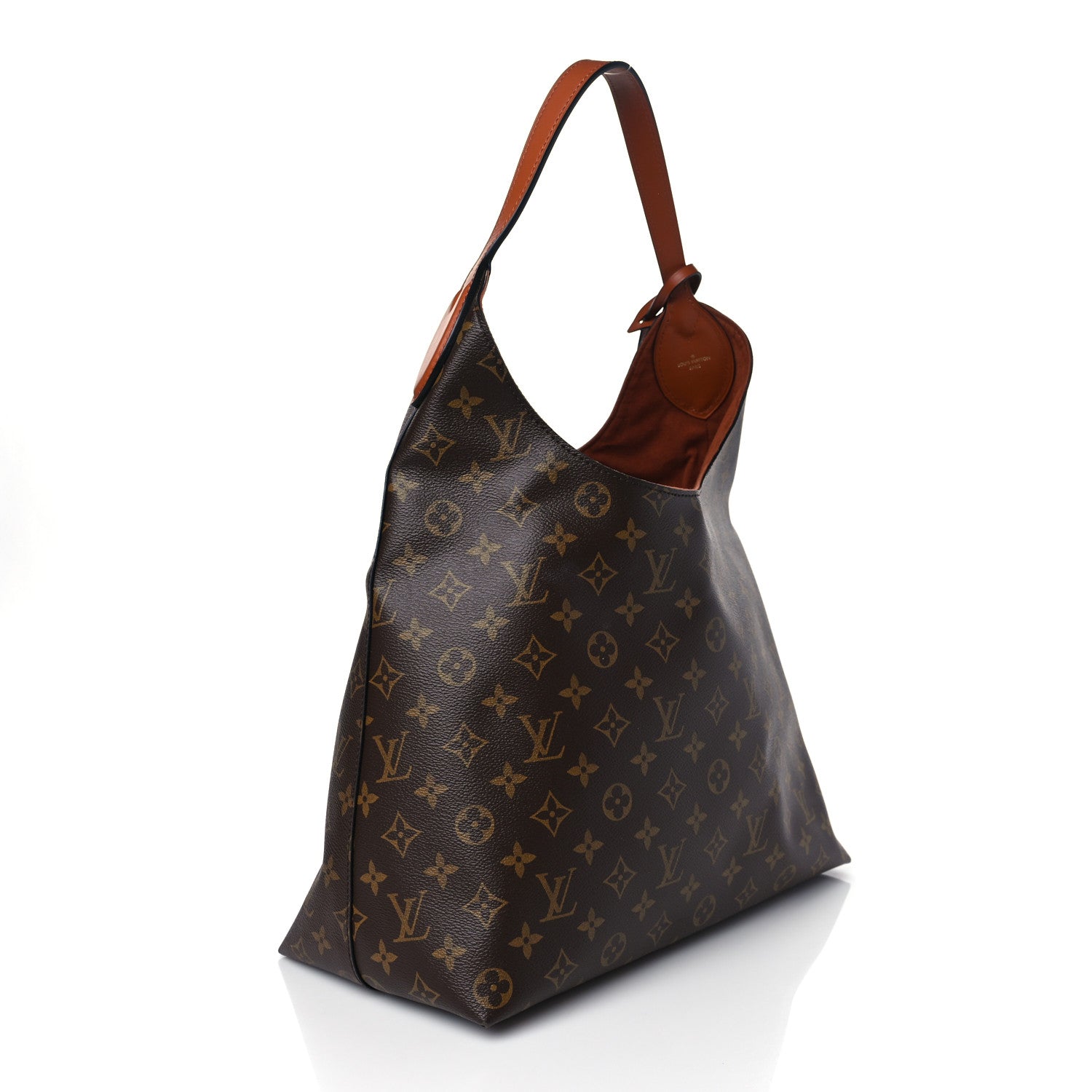 Louis Vuitton Monogram Flower Hobo Caramel 3 of 9